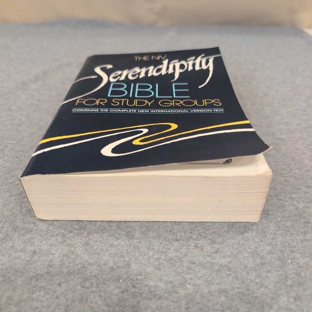 NIV Serendipity Bible for Study Groups Zondervan 1989 Second Edition Softcover - Picture 2 of 5